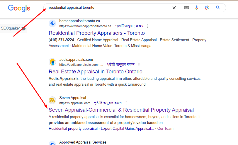 Residential Appraisal Toronto