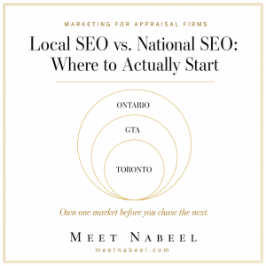 Local SEO VS National SEO by Nabeel